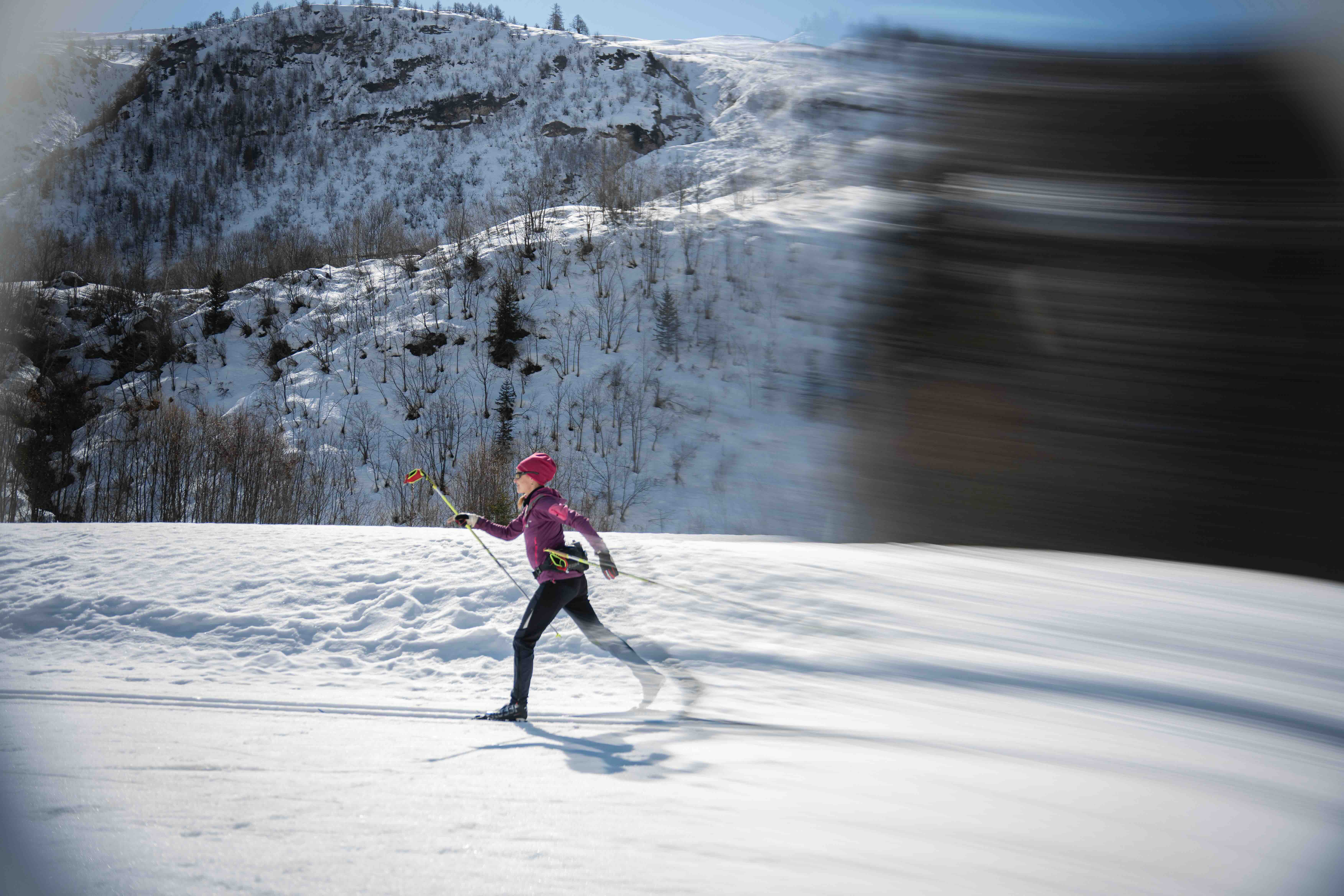 XC skiing is complementary to running 