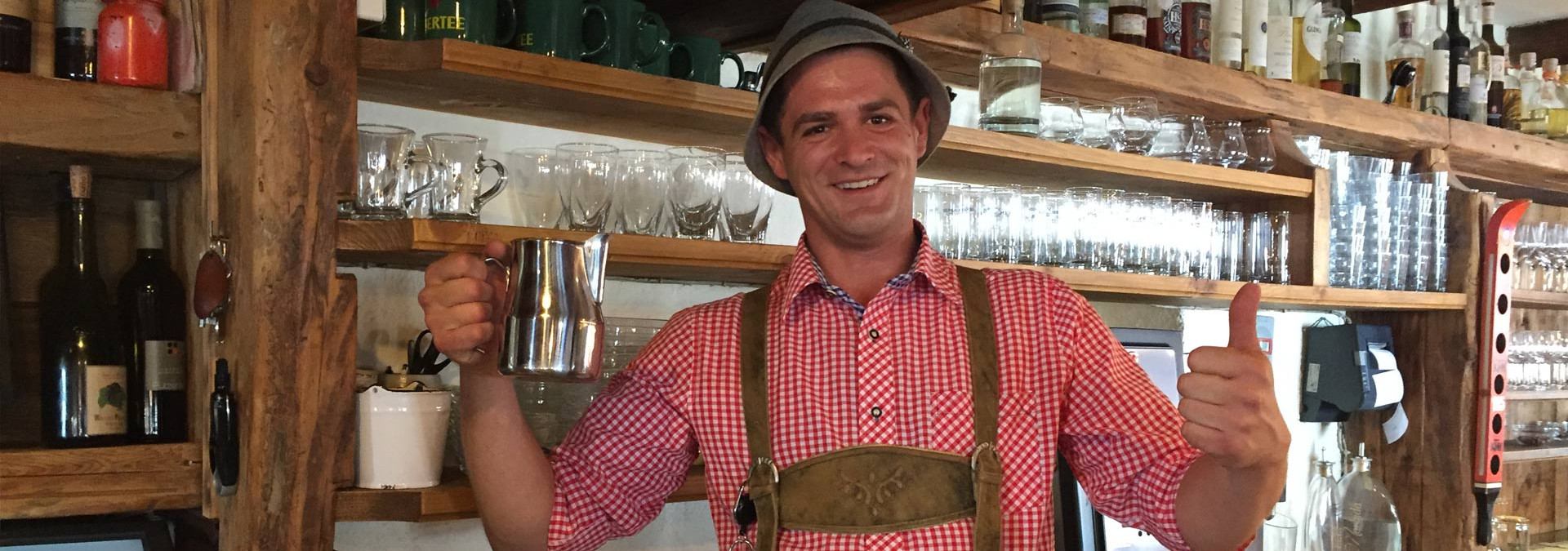 Dolomites High Route: Alta Via 1 -  Traditional service with a smile!