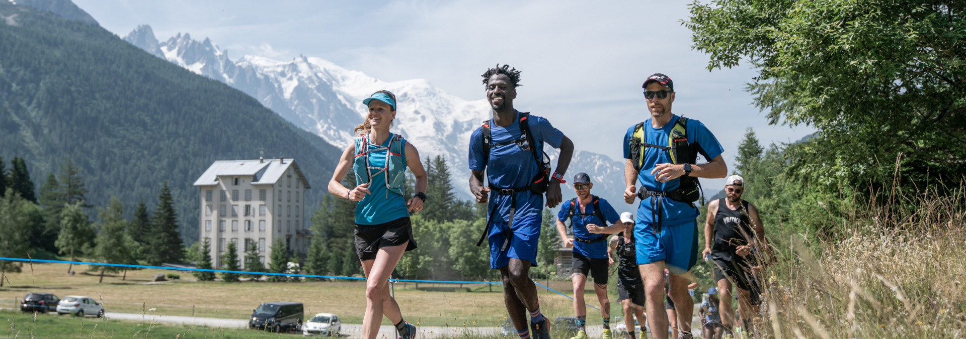 The start of our trail running camp.&nbsp;