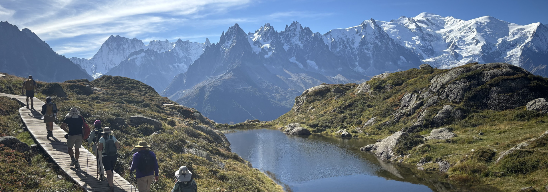 Hiking to Lac de Cheserys