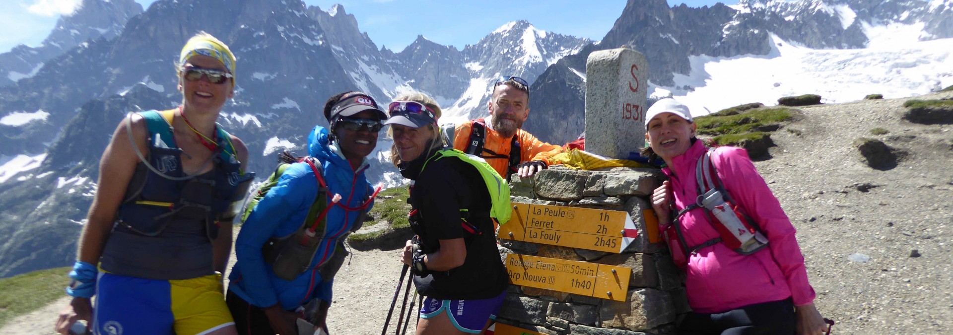 Run the CCC, Courmayeur to Chamonix