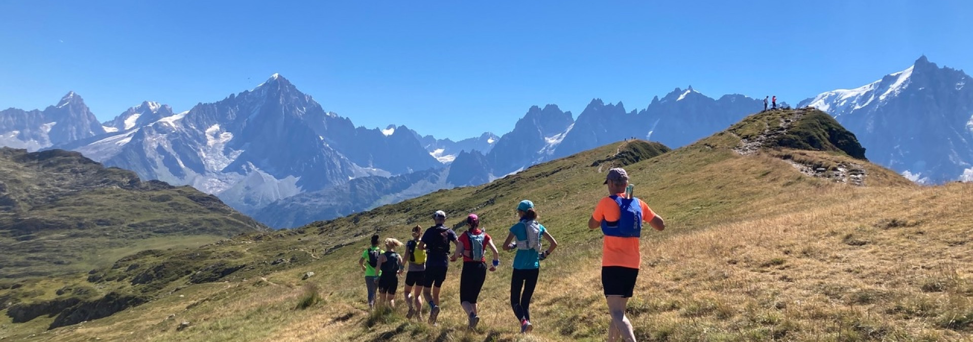 Guided run around Chamonix