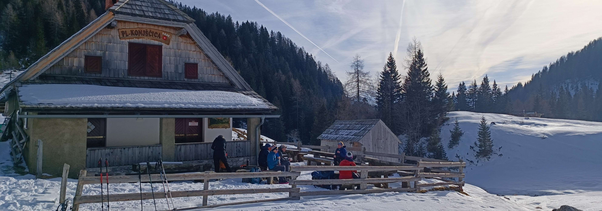 Snowshoe the Julian Alps, Slovenia