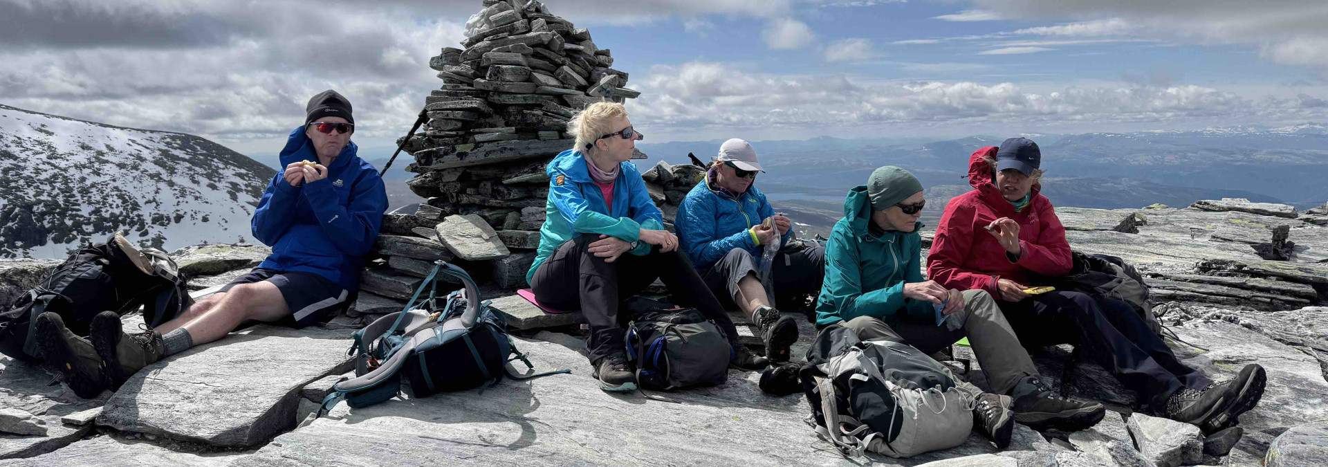 Summit in the Rondane