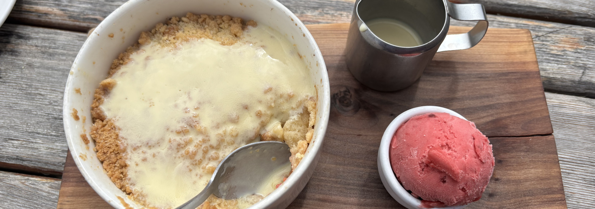 Dessert on the Mountain