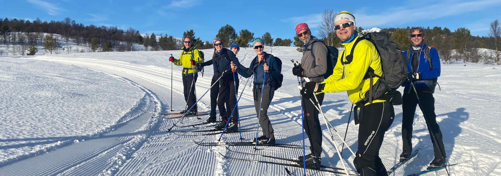 Cross-country skiing in Norway 