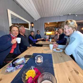 Indulging in Fika in Rondane.