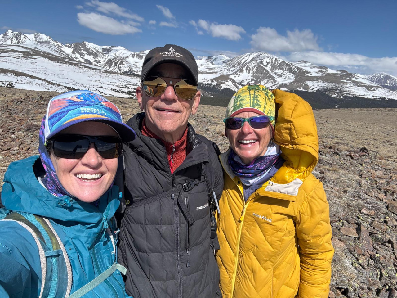 Visiting T&amp;T guests and hiking in the Rocky Mountains