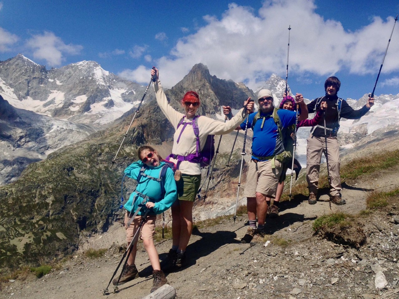 Everyone is a 'kid at heart' on one of our hiking trips